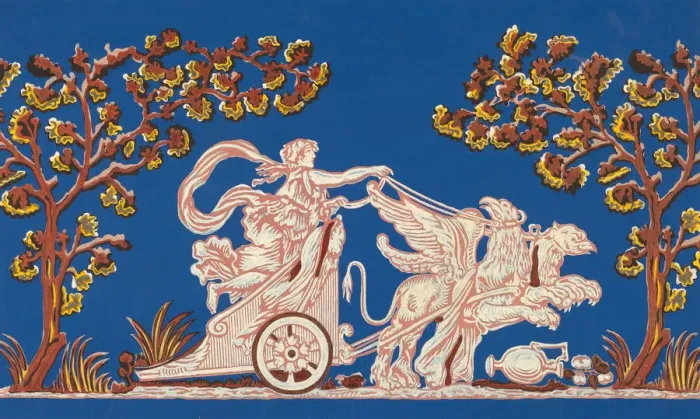 Framed Print : Bandbox Design, c. 1937. Creator: Lawrence Flynn Framed Print : Bandbox Design, c. 1937. Creator: Lawrence Flynn