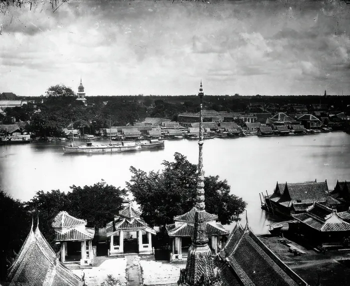Framed Print : Bangkok, Siam [Thailand], 1866, (1981). Creator: Unknown