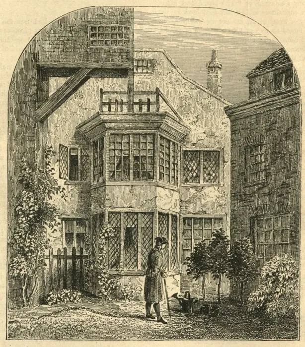 Framed Print : Bangor House, 1818, (1897). Creator: Unknown Framed Print : Bangor House, 1818, (1897). Creator: Unknown