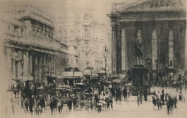 The Bank, 1927. Creator: William Walcot