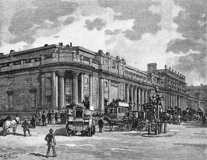 Framed Print : The Bank of England, London, 1900. Artist: William Henry James Boot Framed Print : The Bank of England, London, 1900. Artist: William Henry James Boot