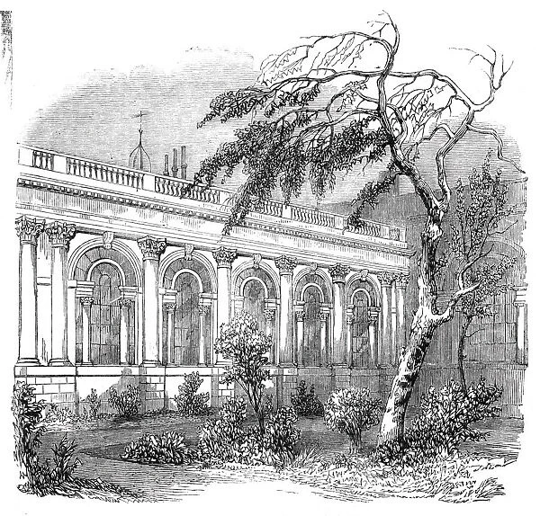 The Bank of England Parlour from the garden, 1844. Creator: Unknown