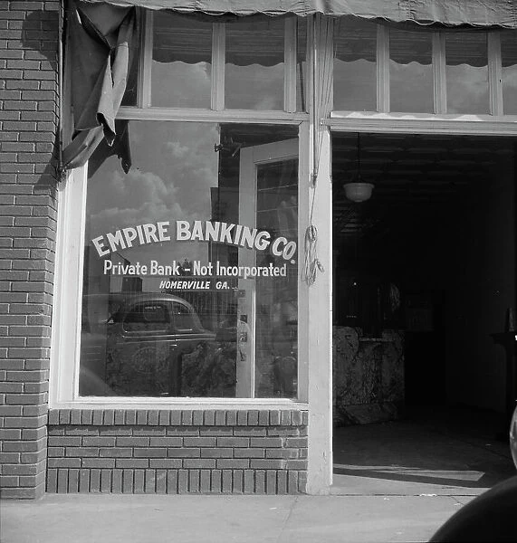 Bank at Homerville, Georgia, 1937. Creator: Dorothea Lange