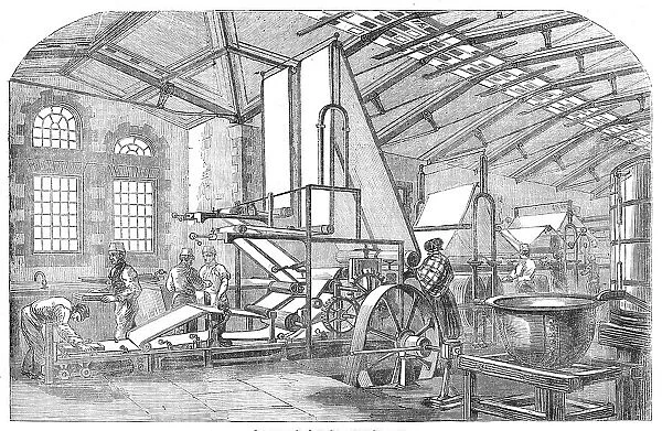 The Bank-Note Paper-Mill, Laverstoke, Hants. 1854. Creator: Unknown