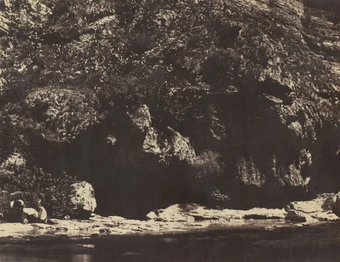 Framed Print : Bank of the Rhumel, near Constantine, Algeria, ca. 1855-56. Creator: John Beasley Greene Framed Print : Bank of the Rhumel, near Constantine, Algeria, ca. 1855-56. Creator: John Beasley Greene