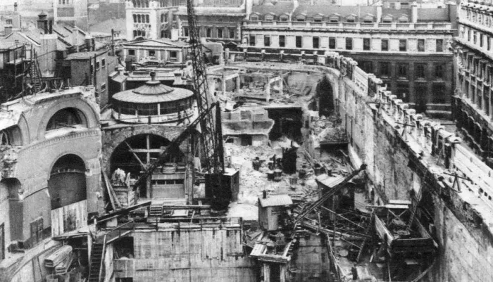 Framed Print : Bank, as seen from the roof of the Royal Exchange, London, 1926-1927. Artist: Joel Framed Print : Bank, as seen from the roof of the Royal Exchange, London, 1926-1927. Artist: Joel