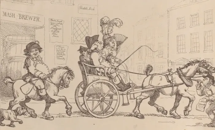 Framed Print : A Bankrupt Cart, or The Road to Ruin in the East!, November 5, 1799. November 5, 1799 Framed Print : A Bankrupt Cart, or The Road to Ruin in the East!, November 5, 1799. November 5, 1799