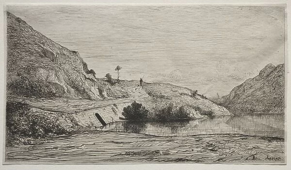Banks of the Rhone, 1865. Creator: Adolphe Appian (French, 1818-1898)