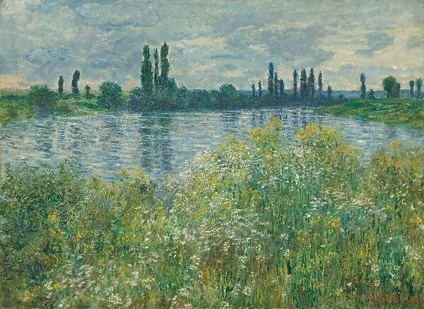 Banks of the Seine, Vetheuil, 1880. Creator: Claude Monet