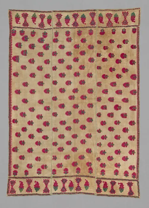 Framed Print : Banquet Cloth, India. Creator: Unknown