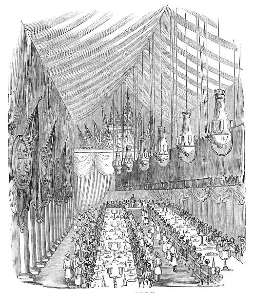 The Banquet in the Hall, 1844. Creator: Unknown