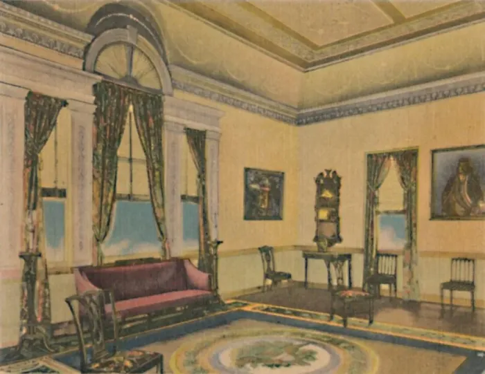 Framed Print : The Banquet Hall, 1946 Framed Print : The Banquet Hall, 1946