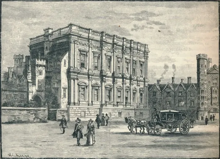 Framed Print : The Banqueting House, Whitehall, London, 17th Century (1905) Framed Print : The Banqueting House, Whitehall, London, 17th Century (1905)