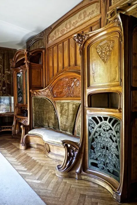 Framed Print : Banquette bibliotheque au mineur, 1902, (c2014-2017). Artist: Alan John Ainsworth Framed Print : Banquette bibliotheque au mineur, 1902, (c2014-2017). Artist: Alan John Ainsworth
