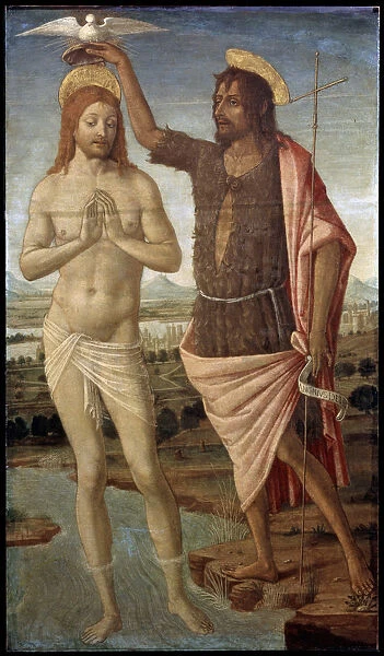 The Baptism of Christ, after 1486. Artist: Guidoccio Cozzarelli