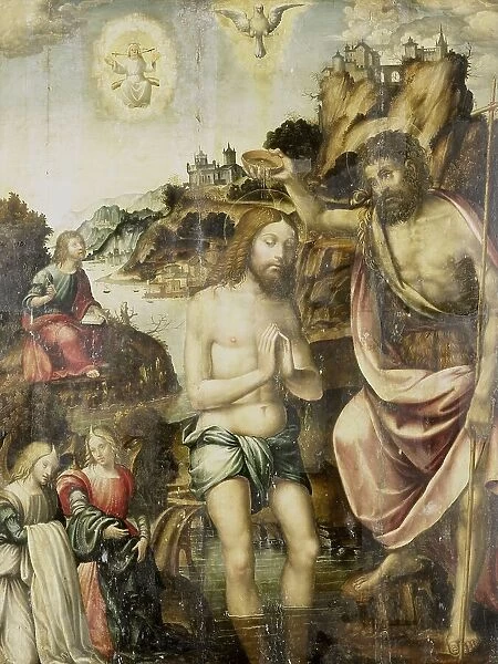 Baptism of Christ, 1500-1549. Creator: Anon