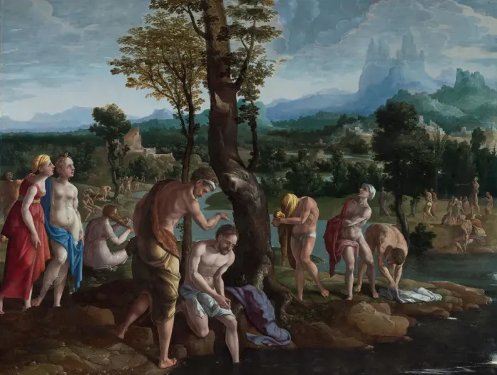 Framed Print : The Baptism of Christ Framed Print : The Baptism of Christ