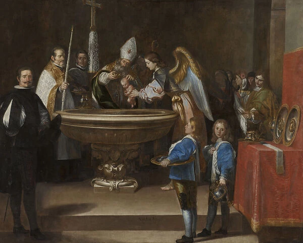 The Baptism of Saint Francis, ca 1664