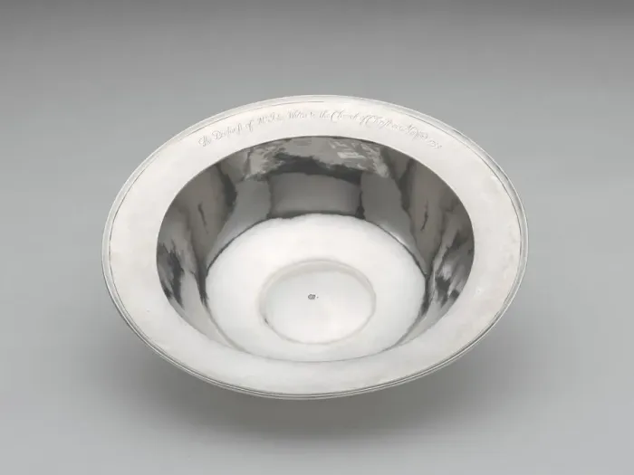 Framed Print : Baptismal Basin, c. 1756. Creator: Samuel Edwards Framed Print : Baptismal Basin, c. 1756. Creator: Samuel Edwards