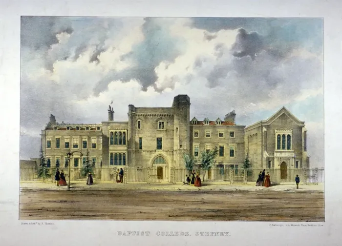 Framed Print : Baptist College, Stepney Green, London, c1840. Artist: R Carwright Framed Print : Baptist College, Stepney Green, London, c1840. Artist: R Carwright