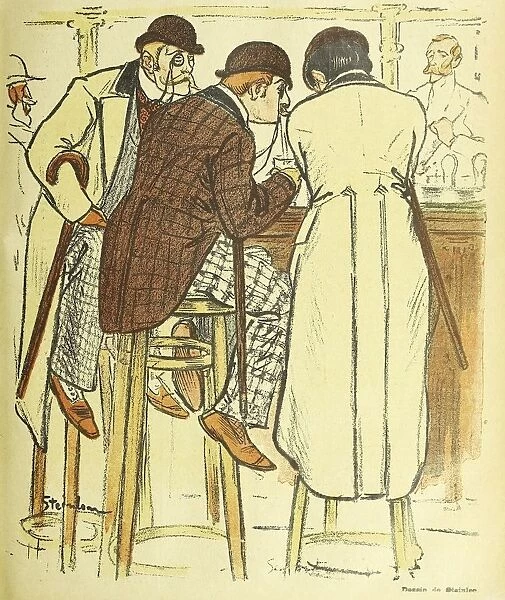 At the Bar, from Gil Blas Illustre, pub. 1899 (colour lithograph), 1899. Creator