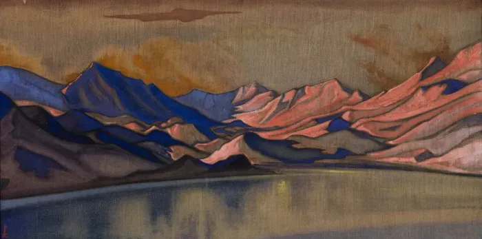 Framed Print : Baralacha, 1944. Artist: Roerich, Nicholas (1874-1947) Framed Print : Baralacha, 1944. Artist: Roerich, Nicholas (1874-1947)