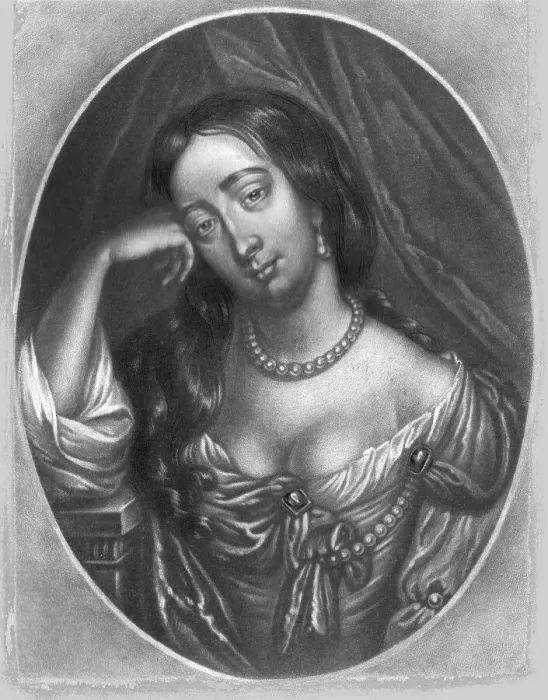 Framed Print : Barbara, Duchess of Cleveland, from an original drawing by Faithhorne; Obit 1709, 1814. Creator: Richard Earlom Framed Print : Barbara, Duchess of Cleveland, from an original drawing by Faithhorne; Obit 1709, 1814. Creator: Richard Earlom