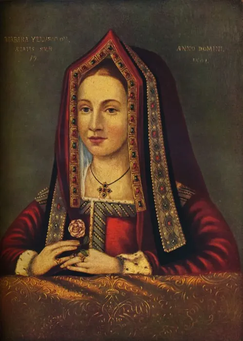 Framed Print : Barbara Velverton, 1501, (1911) Framed Print : Barbara Velverton, 1501, (1911)