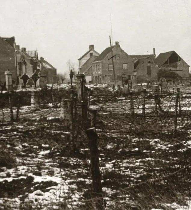 Framed Print : Barbed wire, Nieuwkapelle, Flanders, Belgium, c1914-c1918 Framed Print : Barbed wire, Nieuwkapelle, Flanders, Belgium, c1914-c1918