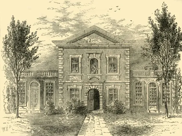Framed Print : Barber-Surgeons Hall (1800), (c1872). Creator: Unknown Framed Print : Barber-Surgeons Hall (1800), (c1872). Creator: Unknown