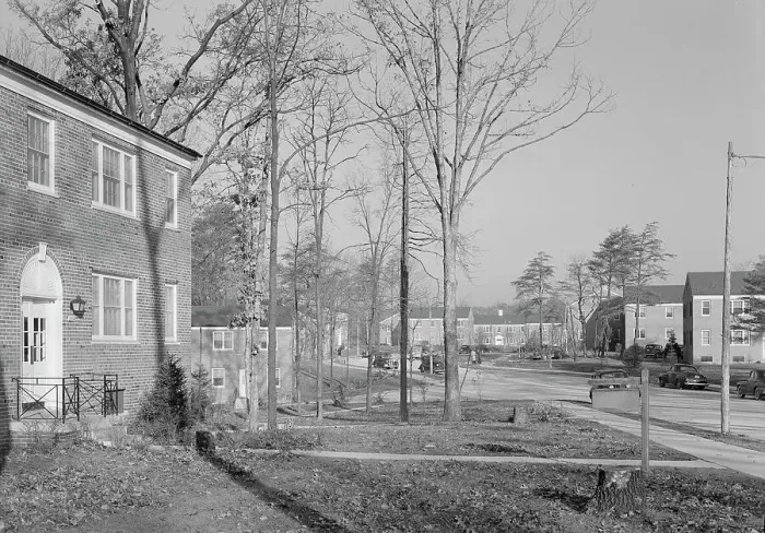 Framed Print : Barcroft Houses, 1943. Creator: Gottscho-Schleisner, Inc Framed Print : Barcroft Houses, 1943. Creator: Gottscho-Schleisner, Inc