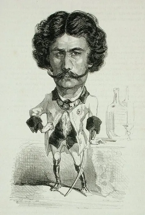 Framed Print : Barielle, 1856. Creator: Félicien Rops