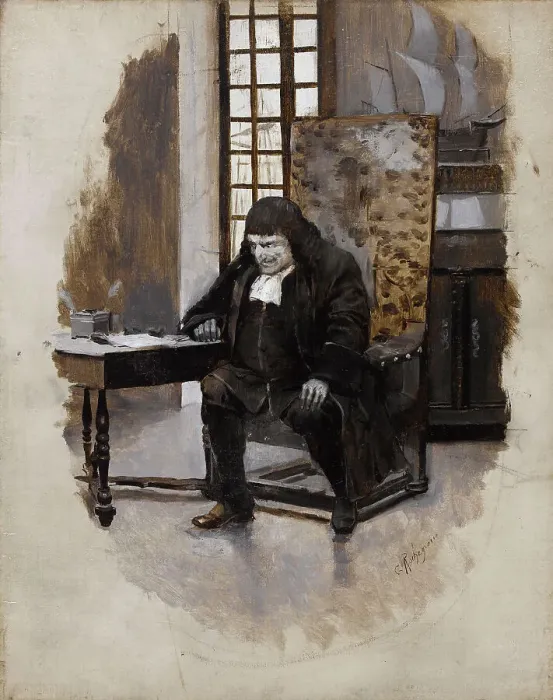 Framed Print : Barkilphedro, c1886. Creator: Georges Antoine Rochegrosse Framed Print : Barkilphedro, c1886. Creator: Georges Antoine Rochegrosse