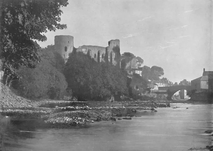 Framed Print : Barnard Castle, c1896. Artist: E Yeoman Framed Print : Barnard Castle, c1896. Artist: E Yeoman