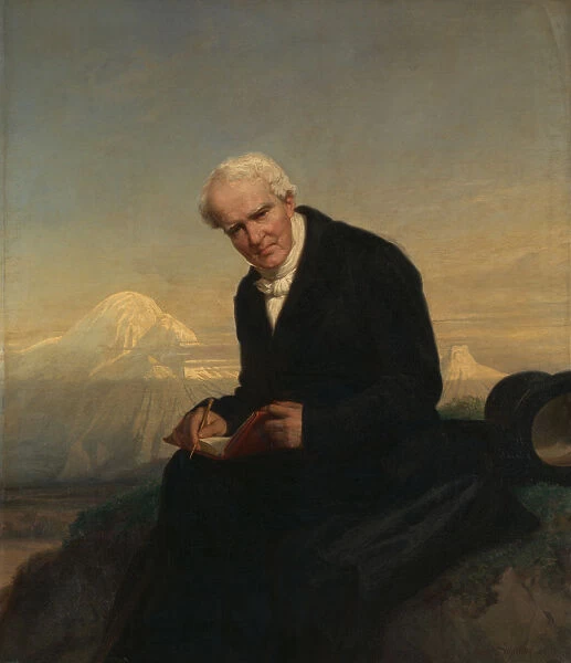 Baron Alexander von Humboldt (1769-1859), 1859. Creator: Julius Schrader