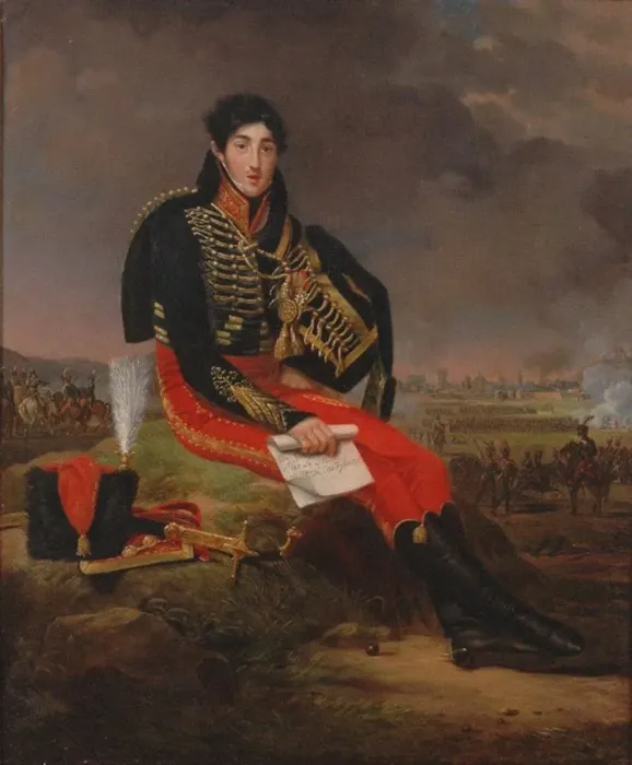 Framed Print : Baron Alphonse de Chavanges (1791-1831), 1812 Framed Print : Baron Alphonse de Chavanges (1791-1831), 1812