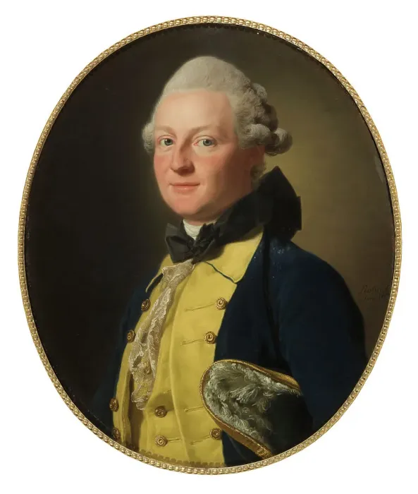 Framed Print : Baron Carl Adam Wachtmeister, 1767. Creator: Alexander Roslin Framed Print : Baron Carl Adam Wachtmeister, 1767. Creator: Alexander Roslin