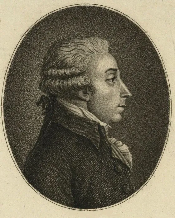Framed Print : Baron Felix de Wimpffen (1744-1814), 1797
