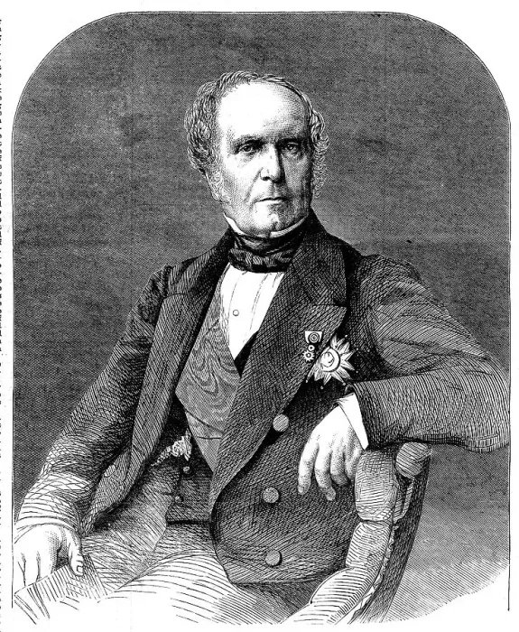 Framed Print : Baron Gros, the newly-appointed French Ambassador at the Court of St. James's, 1862. Creator: Unknown Framed Print : Baron Gros, the newly-appointed French Ambassador at the Court of St. James's, 1862. Creator: Unknown