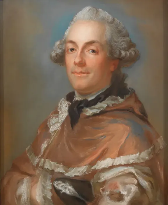 Framed Print : Baron H.I. von Düben, 1780. Creator: Gustaf Lundberg Framed Print : Baron H.I. von Düben, 1780. Creator: Gustaf Lundberg