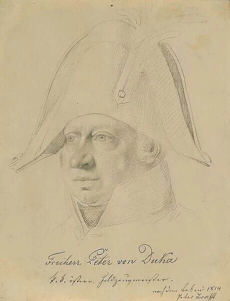 Baron Peter von Duka, 1814. Creator: Johann Peter Krafft
