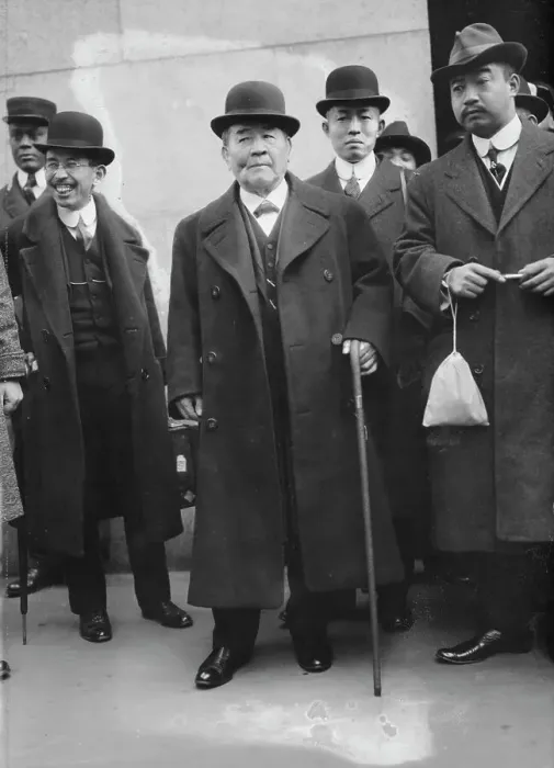 Framed Print : Baron Shibusawa, between c1910 and c1915. Creator: Bain News Service Framed Print : Baron Shibusawa, between c1910 and c1915. Creator: Bain News Service