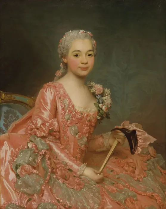 Framed Print : Baroness de Neubourg-Cromière, 1756. Creator: Alexander Roslin Framed Print : Baroness de Neubourg-Cromière, 1756. Creator: Alexander Roslin
