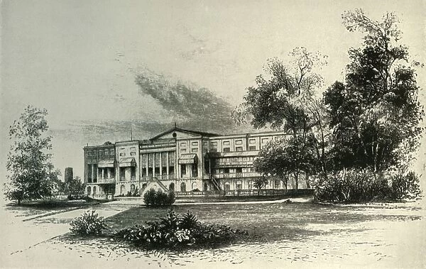 Barrackpore House, 1856, (1925). Creator: Unknown