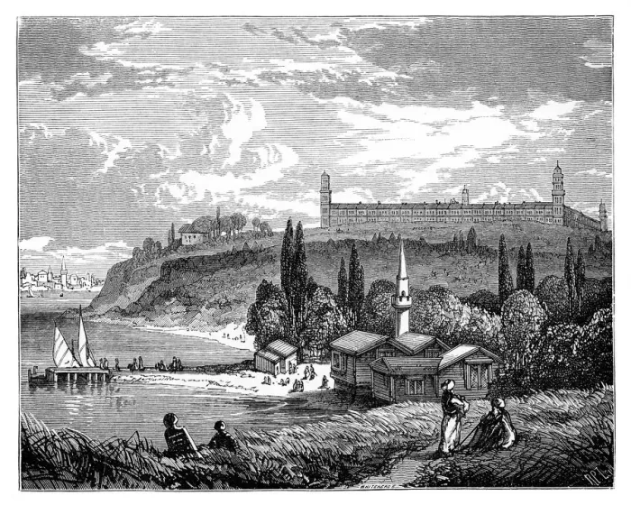 Framed Print : The Barracks Hospital, Scutari, Turkey, c1888 Framed Print : The Barracks Hospital, Scutari, Turkey, c1888