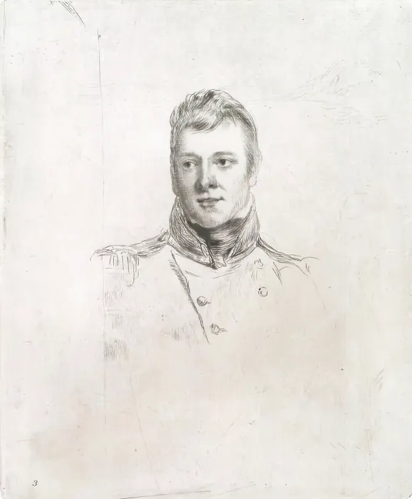 Framed Print : Barrington Pope Blachford, 1815. Creator: Andrew Geddes Framed Print : Barrington Pope Blachford, 1815. Creator: Andrew Geddes