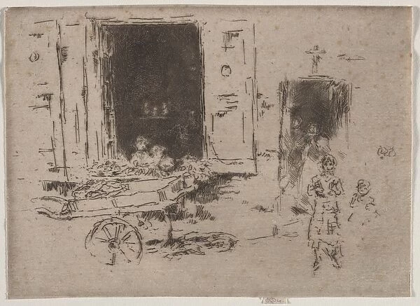 The Barrow, Brussels. Creator: James McNeill Whistler (American, 1834-1903)