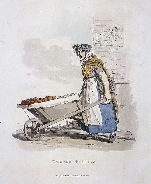 A barrow woman, Provincial Characters, 1813