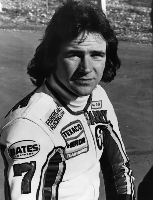 Framed Print : Barry Sheene MBE motorcyling World Champion. Creator: Unknown Framed Print : Barry Sheene MBE motorcyling World Champion. Creator: Unknown