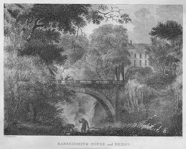 Barskimming House and Bridge, 1804. Artist: James Fittler
